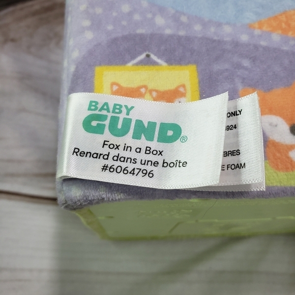 Baby Gund Fox In A Box Hide And Seek Musical Plush Toy 2022 Interactive Sensory - Picture 8 of 14